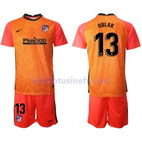 Maillot de Foot Atlético Madrid Jan Oblak 13 Gardien 2020-21 V003 - Enfant